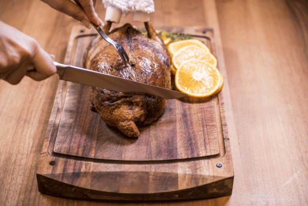 Entenbraten mit Schönheitsfehlern